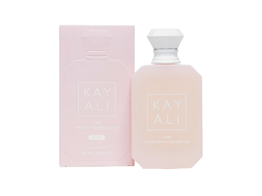 Kay Ali perfume bottle and packaging on a white background