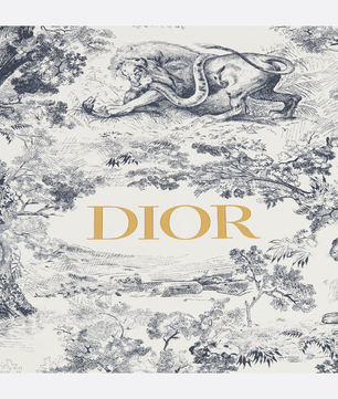 Christian Dior Large Notebook Blue Toile de Jouy