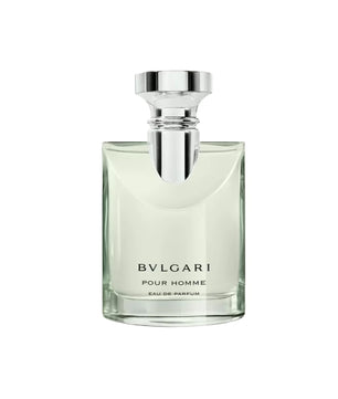 Bulgari Pour Homme eau de parfum bottle on a white background