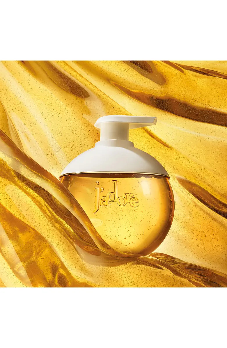 White bottle with pump on a yellow fabric background