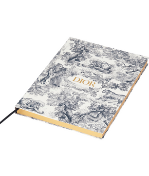 Christian Dior Large Notebook Blue Toile de Jouy