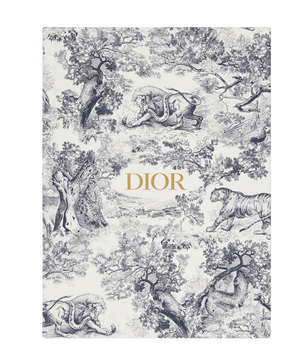 Christian Dior Large Notebook Blue Toile de Jouy