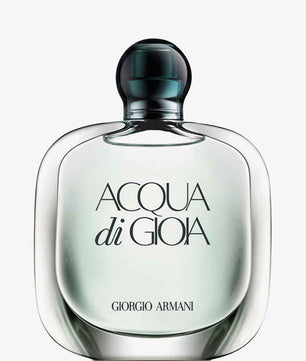 Giorgio Armani Acqua di Gioia perfume bottle on a white background