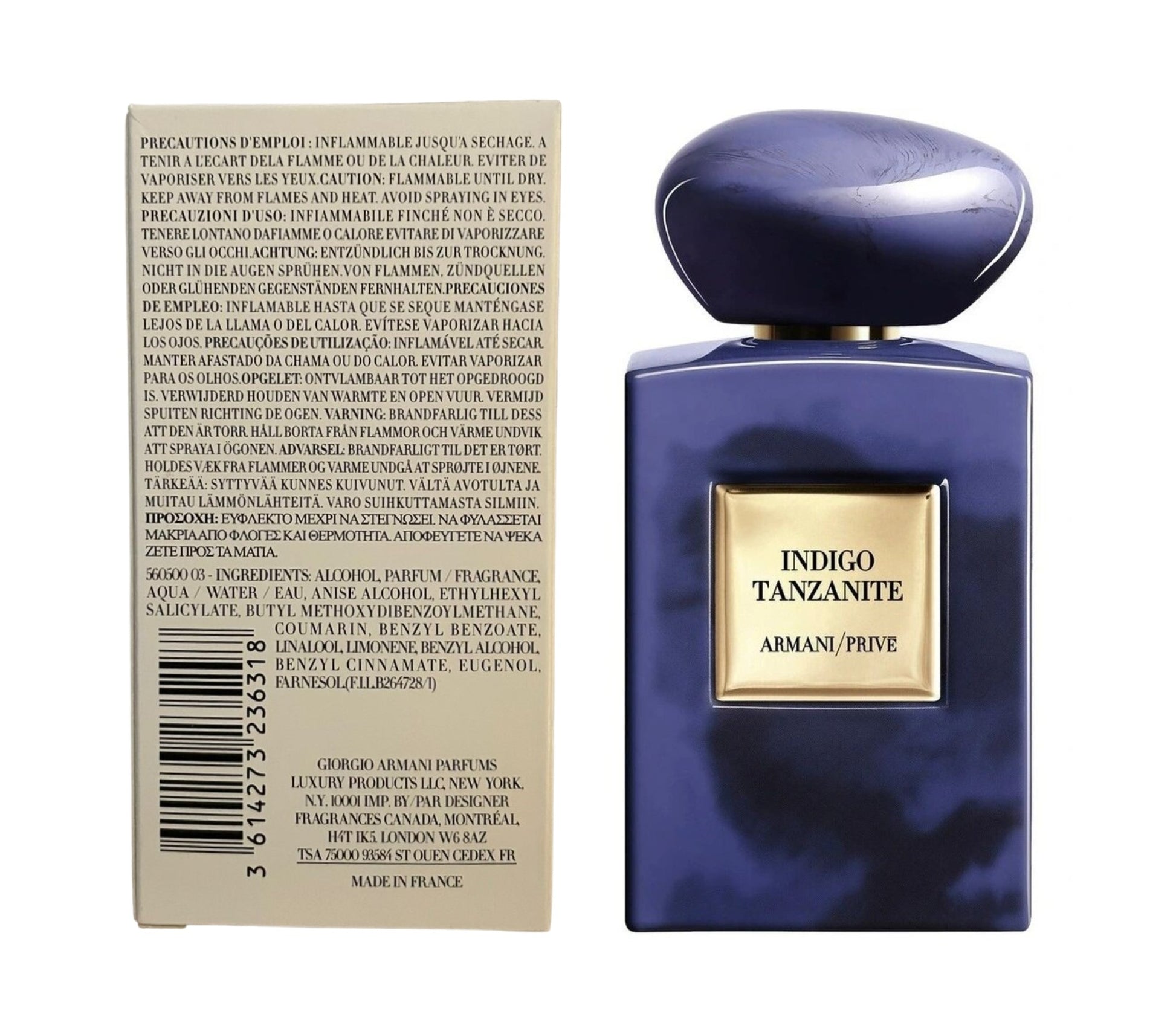 Giorgio Armani Prive Indigo Tanzanite EDP Tester 100ML