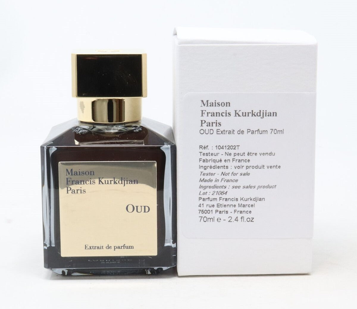 Maison Francis Kurkdjian Oud Extrait De Parfum Tester 70ML