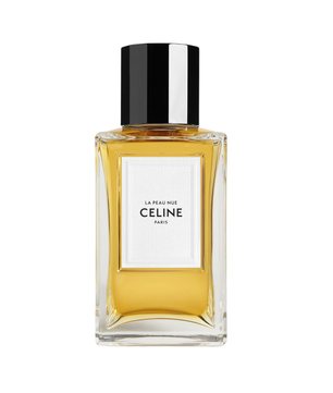 Celine perfume bottle on a white background