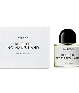 Byredo Rose of No Man's Land Eau de Parfum bottle and packaging on a white background