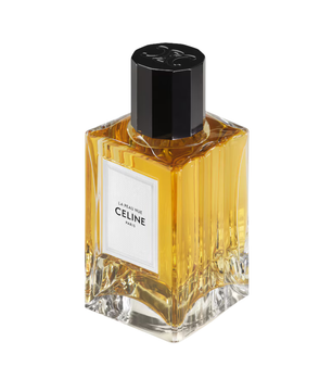 Celine perfume bottle on a white background
