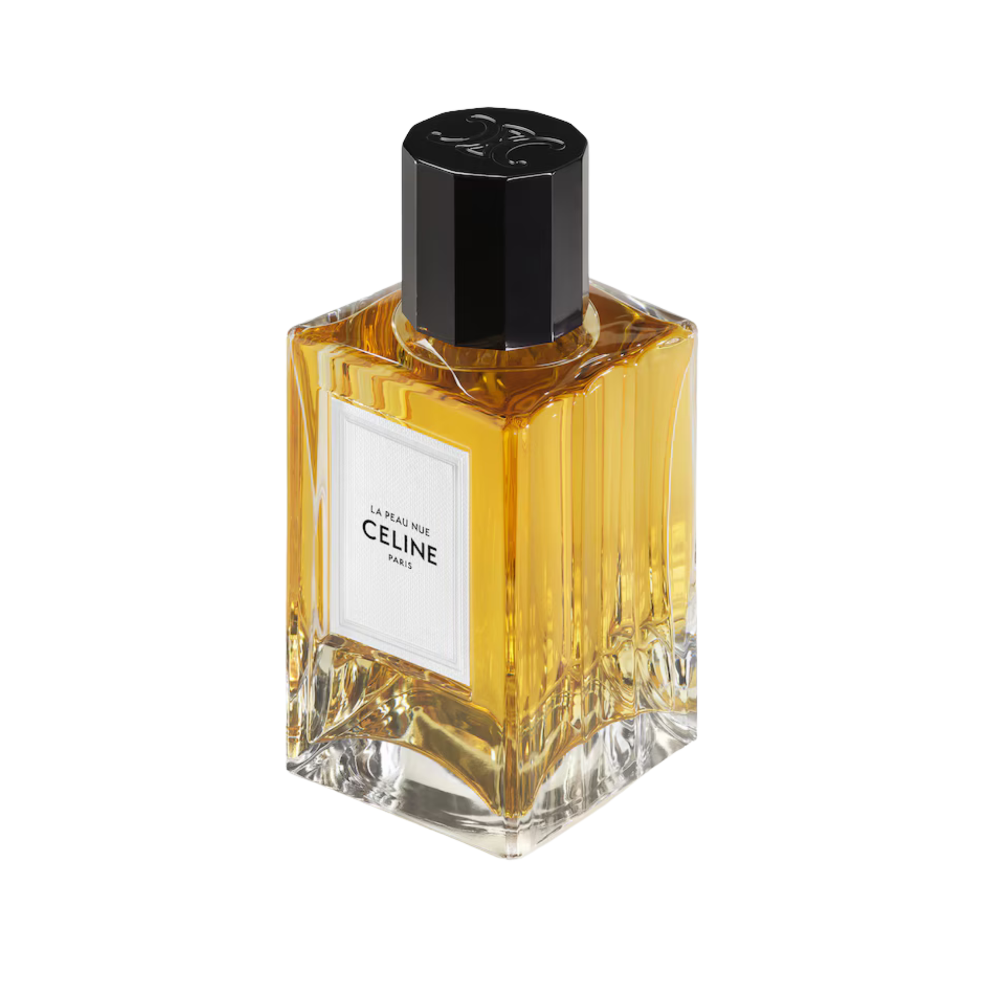 Celine perfume bottle on a white background