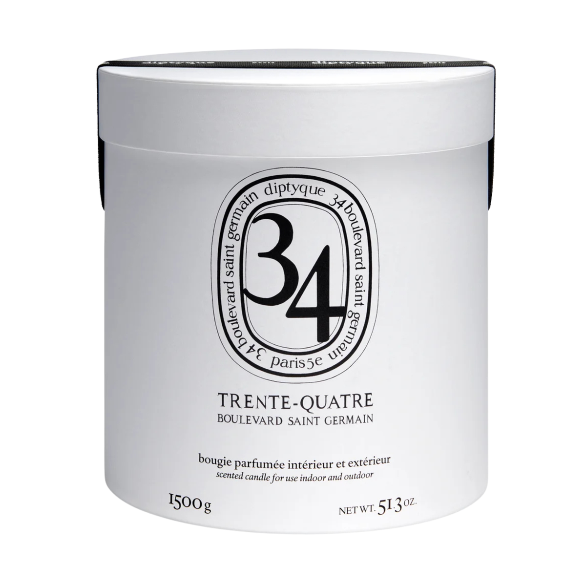 Diptyque 34 boulevard Saint Germain Trente Quatre Scented Candle 1500g