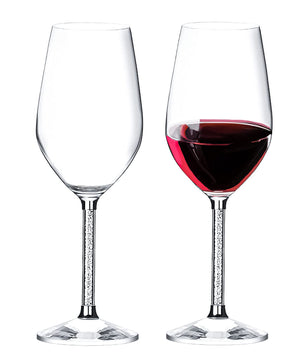 SWAROVSKI Crystalline Wine Glasses - Set 2