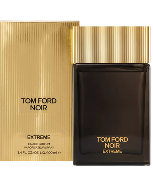 Tom Ford Noir Extreme perfume bottle and packaging on a white background