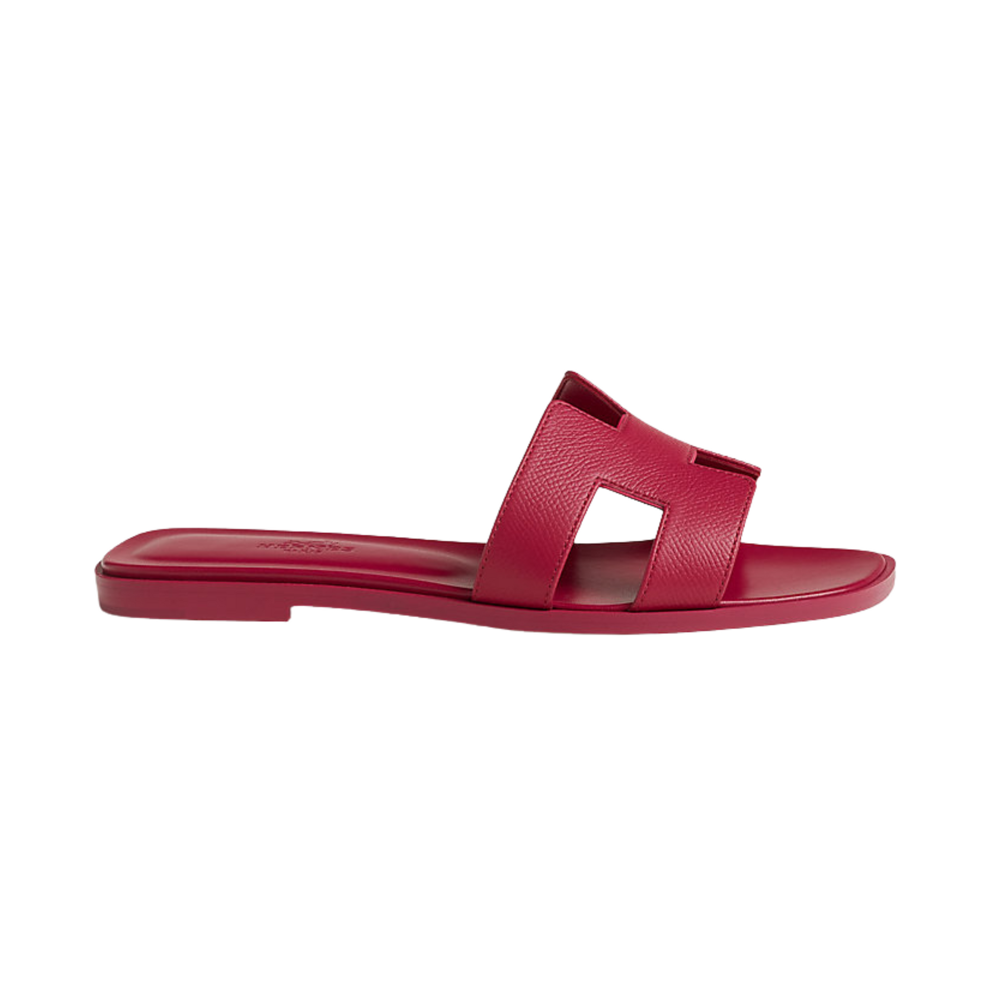 Hermes Oran Sandal Rose Magenta