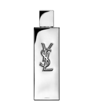 YSL perfume bottle on a white background