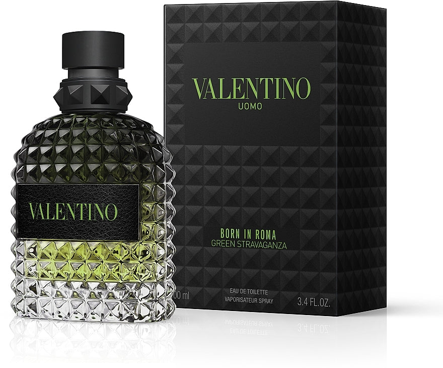Valentino Born In Roma Uomo Green Stravaganza Eau De Toilette 100ML