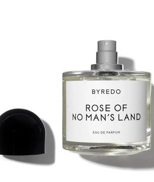 Byredo Rose of No Man's Land eau de parfum bottle on a white background