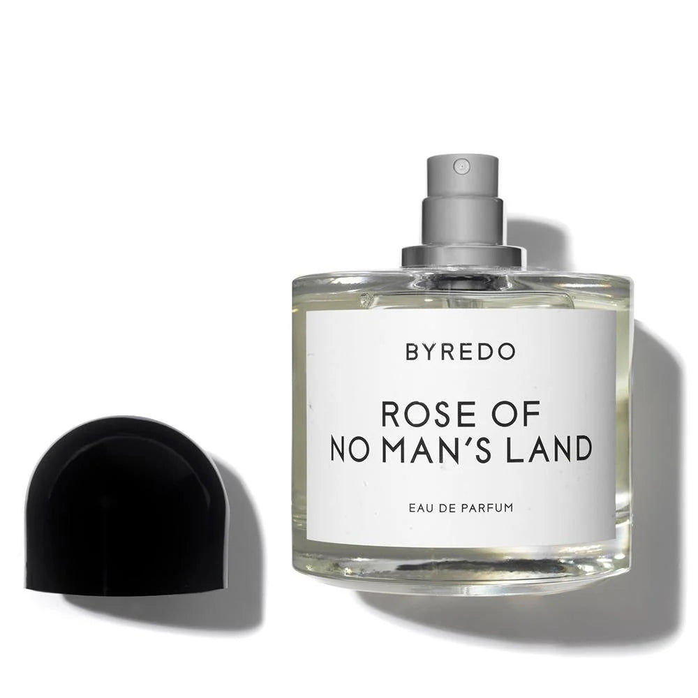 Byredo Rose of No Man's Land eau de parfum bottle on a white background