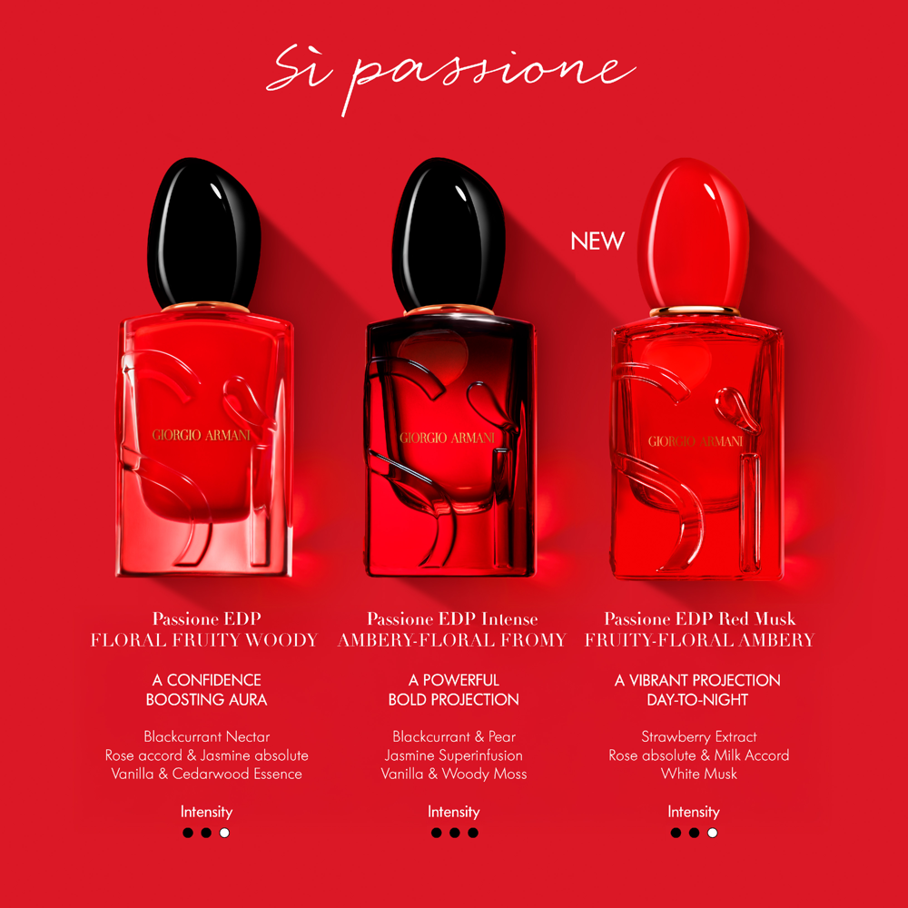 Giorgio Armani Si Passione Red Musk Eau De Parfum 100ML
