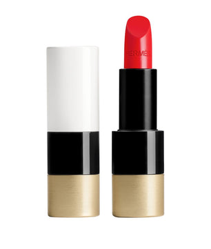 Hermes Rouge A Levres Mat Matte Lipstick - 64 Rouge Casaque, 3.5g