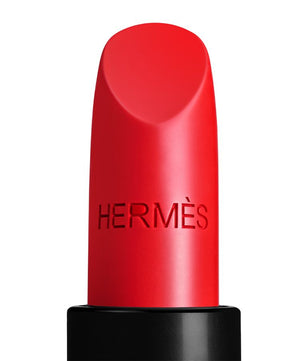 Hermes Rouge A Levres Mat Matte Lipstick - 64 Rouge Casaque, 3.5g