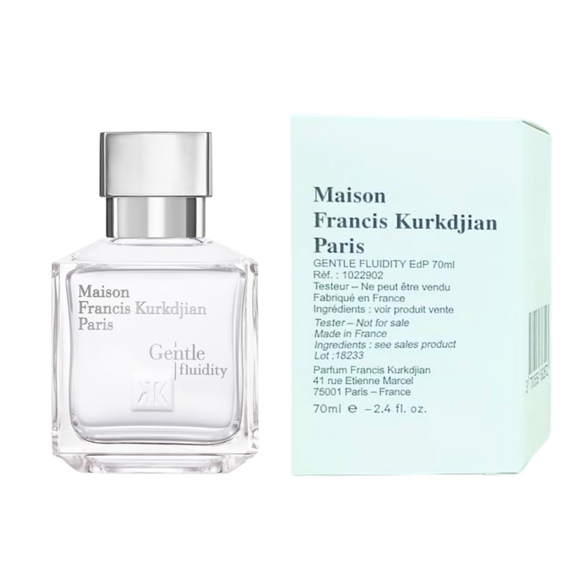 Maison Francis Kurkdjian Gentle Fluidity SIlver EDP Tester 70ML