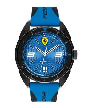 Ferrari Men's Forza Water Resistant Silicone Analog Watch