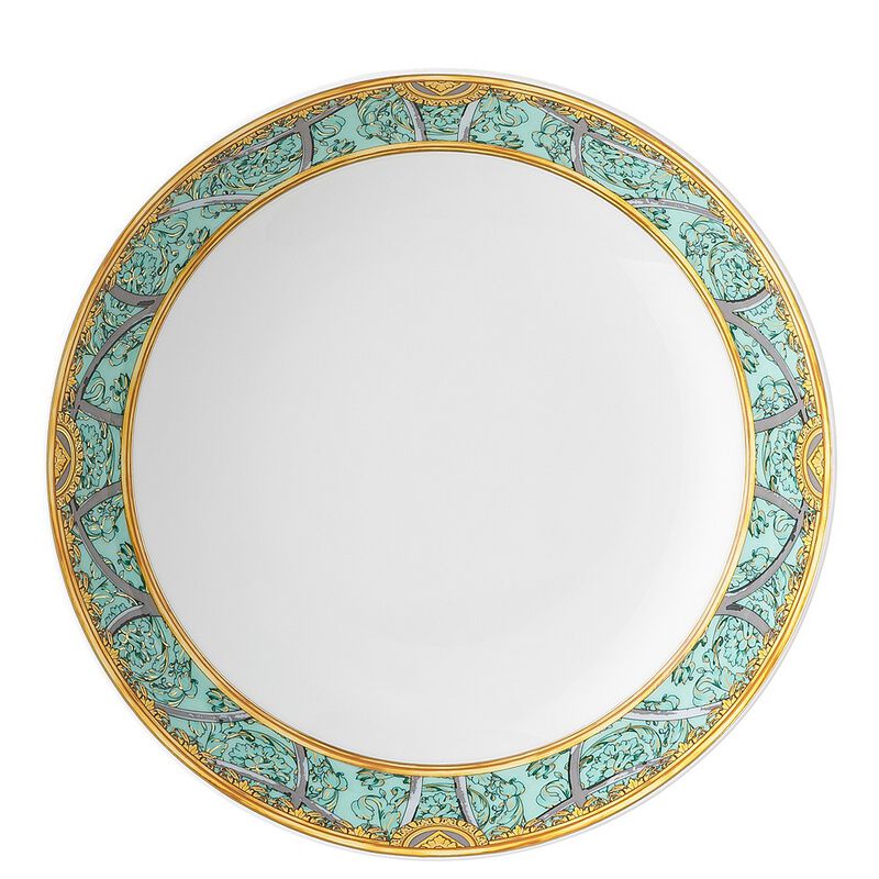 Versace Scala Palazzo Verde Plate - 22cm