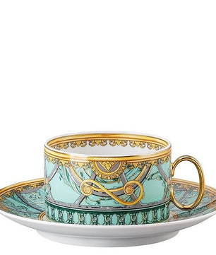 Versace Home Scala Palazzo Verde Tea cup & Saucer