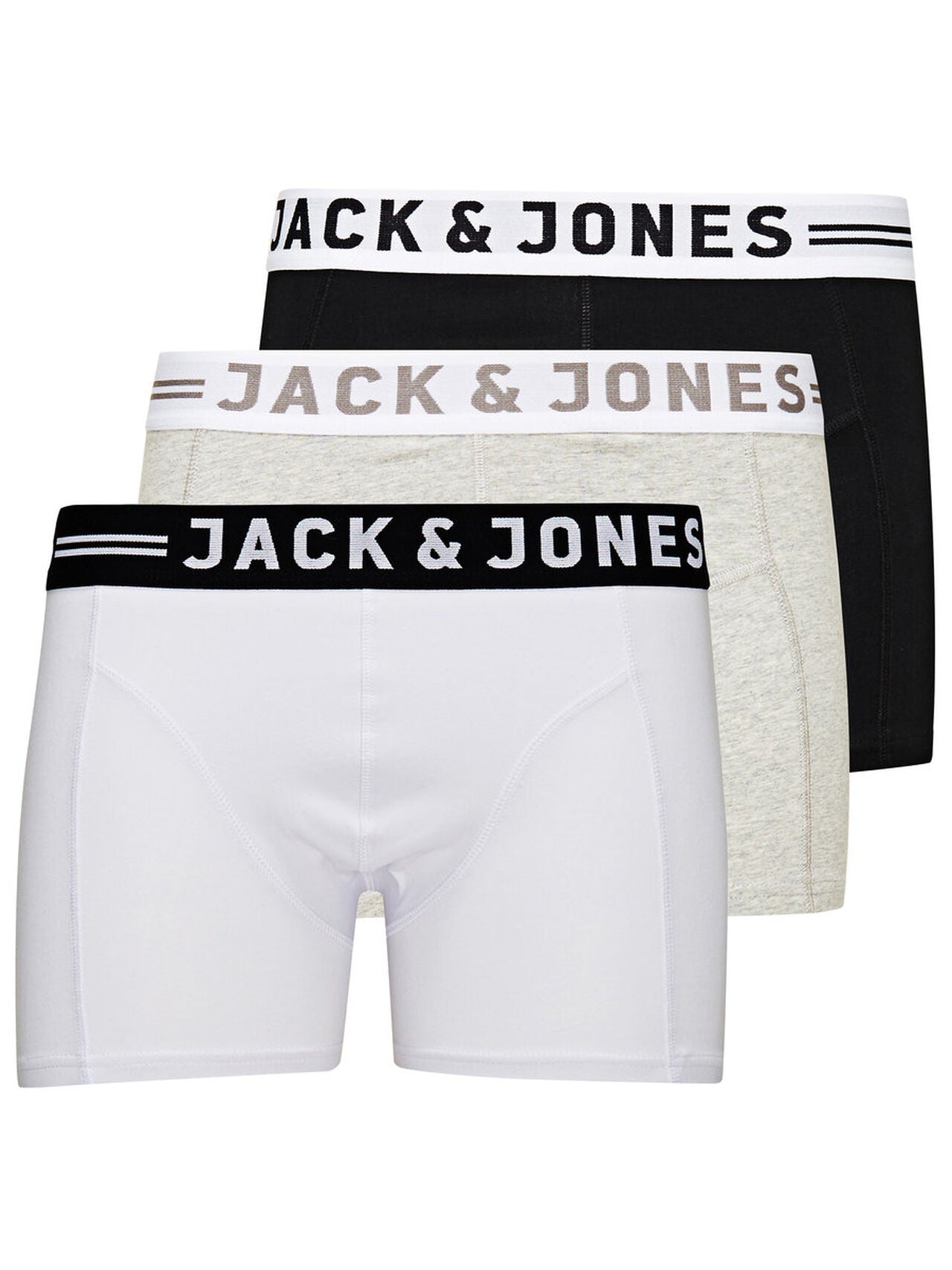 Jack & Jones Men's Trunks "Pack of 3" Briefs, Shorts, Boxers