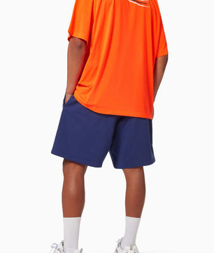 Balenciaga Political Campaign Large Fit T-Shirt in Vintage Jersey in Orange