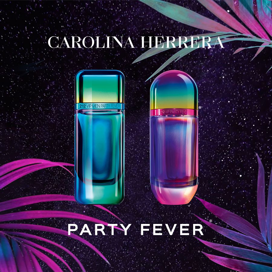 Carolina Herrera 212 VIP Party Fever Perfume Tester EDT 80ML - ROOYAS