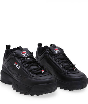 FILA Disruptor 2 Sneaker Shoes - Black - ROOYAS