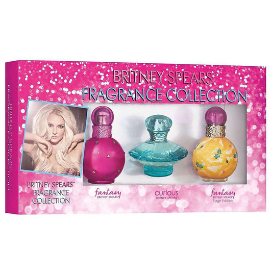 عطر بريتني سبيرز فانتاسي EDP 30 مل + Curious EDP 30ML + Fantasy Stage Edition EDP 30ML Set