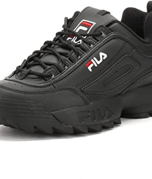 FILA Disruptor 2 Sneaker Shoes - Black - ROOYAS