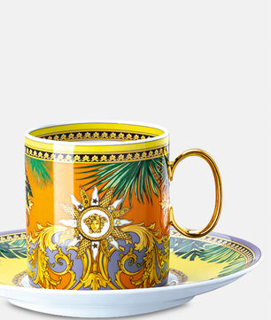 Versace Jungle Animalier Coffee Cup & Saucer