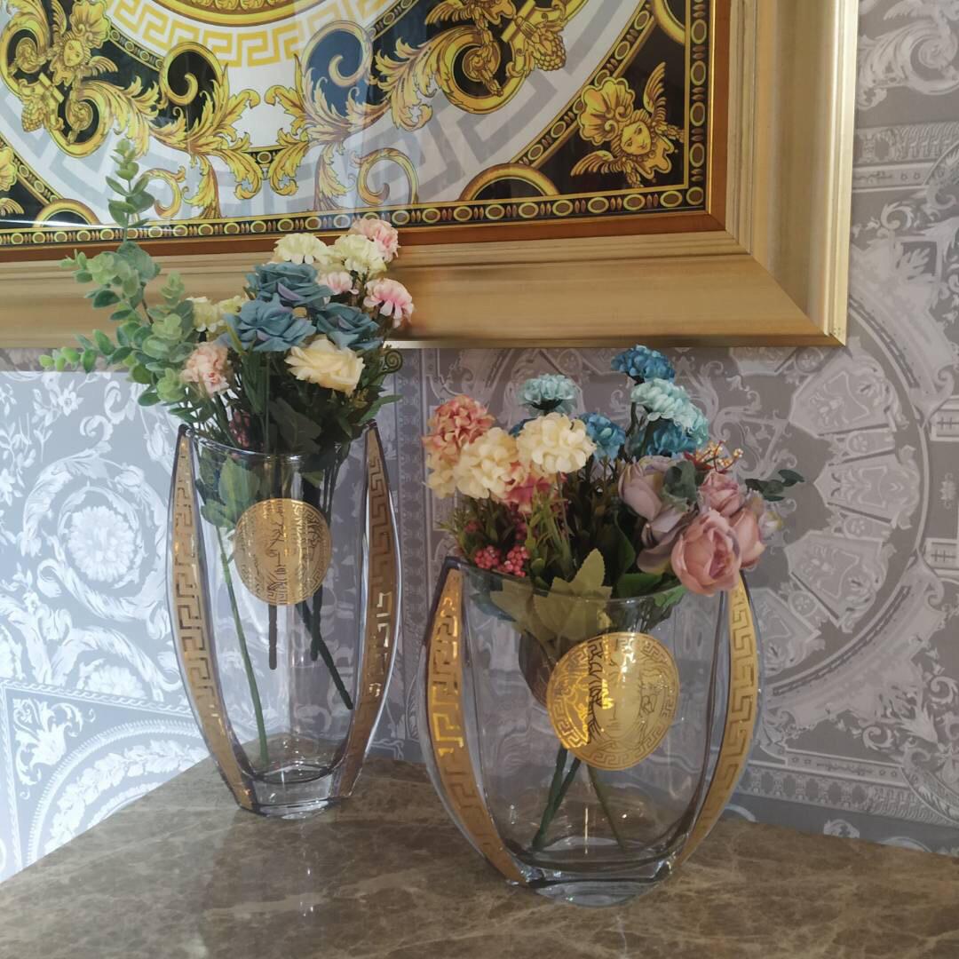 Versace Medusa Clear Vase