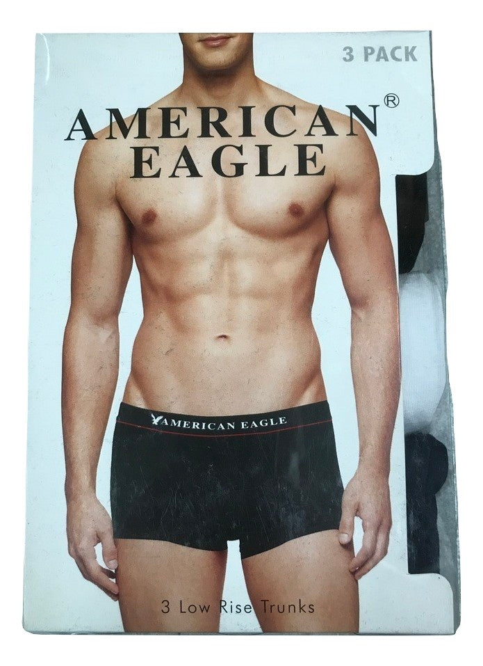 سراويل American Eagle الرجالية (حزمة من 3) سراويل داخلية ، بوكسر ، شورت