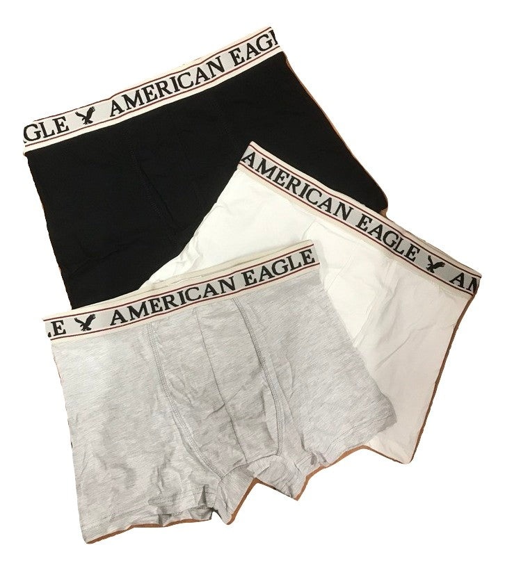 سراويل American Eagle الرجالية (حزمة من 3) سراويل داخلية ، بوكسر ، شورت