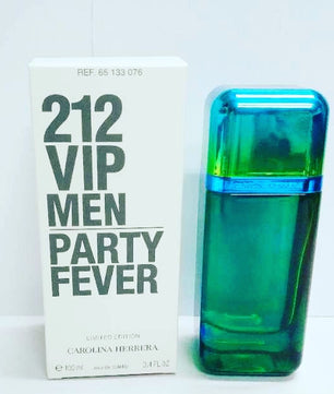 Carolina Herrera 212 VIP Men Party Fever Perfume Tester EDT 100ML - ROOYAS