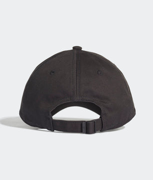 Six-Panel Classic 3-Stripes Cap in Black - ROOYAS