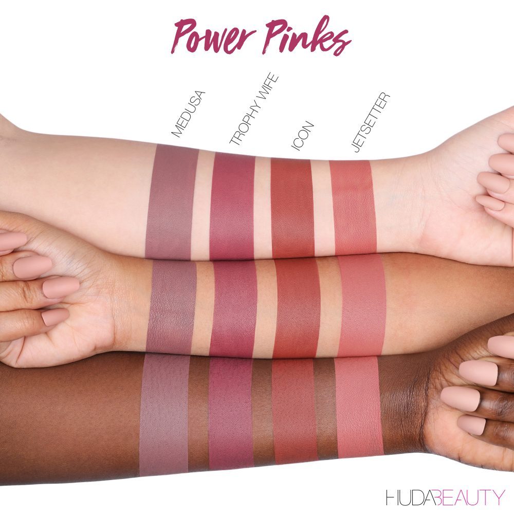 Huda Beauty Liquid Matte Minis - Power Pinks - ROOYAS