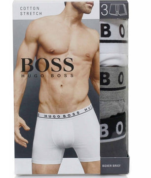 Hugo Boss 3 Pack Boxer Brief Shorts for men - ROOYAS