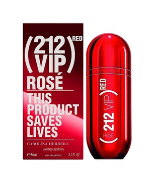 Carolina Herrera 212 VIP Rose Red Edition المحدود EDP 80ML