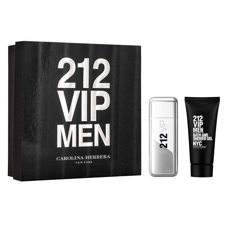 Carolina Herrera 212 Vip Men Eau De Toilette 100ml Travel Set