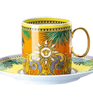 Versace Jungle Animalier Coffee Cup & Saucer