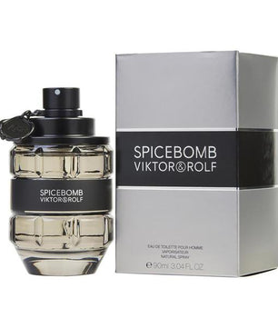 Viktor & Rolf Spicebomb For Men Eau De Toilette 90ML product image showing the bottle and packaging.