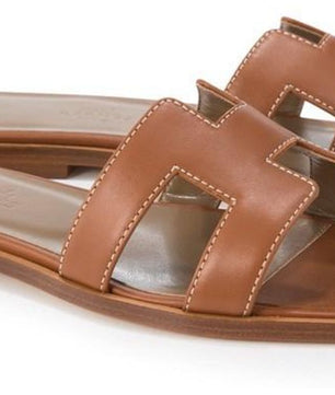 Hermes Oran Sandal Tan - ROOYAS