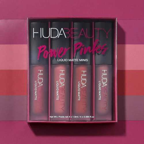 Huda Beauty Liquid Matte Minis - Power Pinks - ROOYAS
