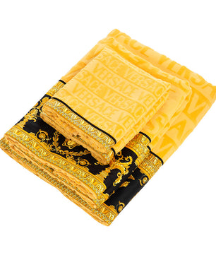 Versace Home I Love Baroque Bath Towels - Gold