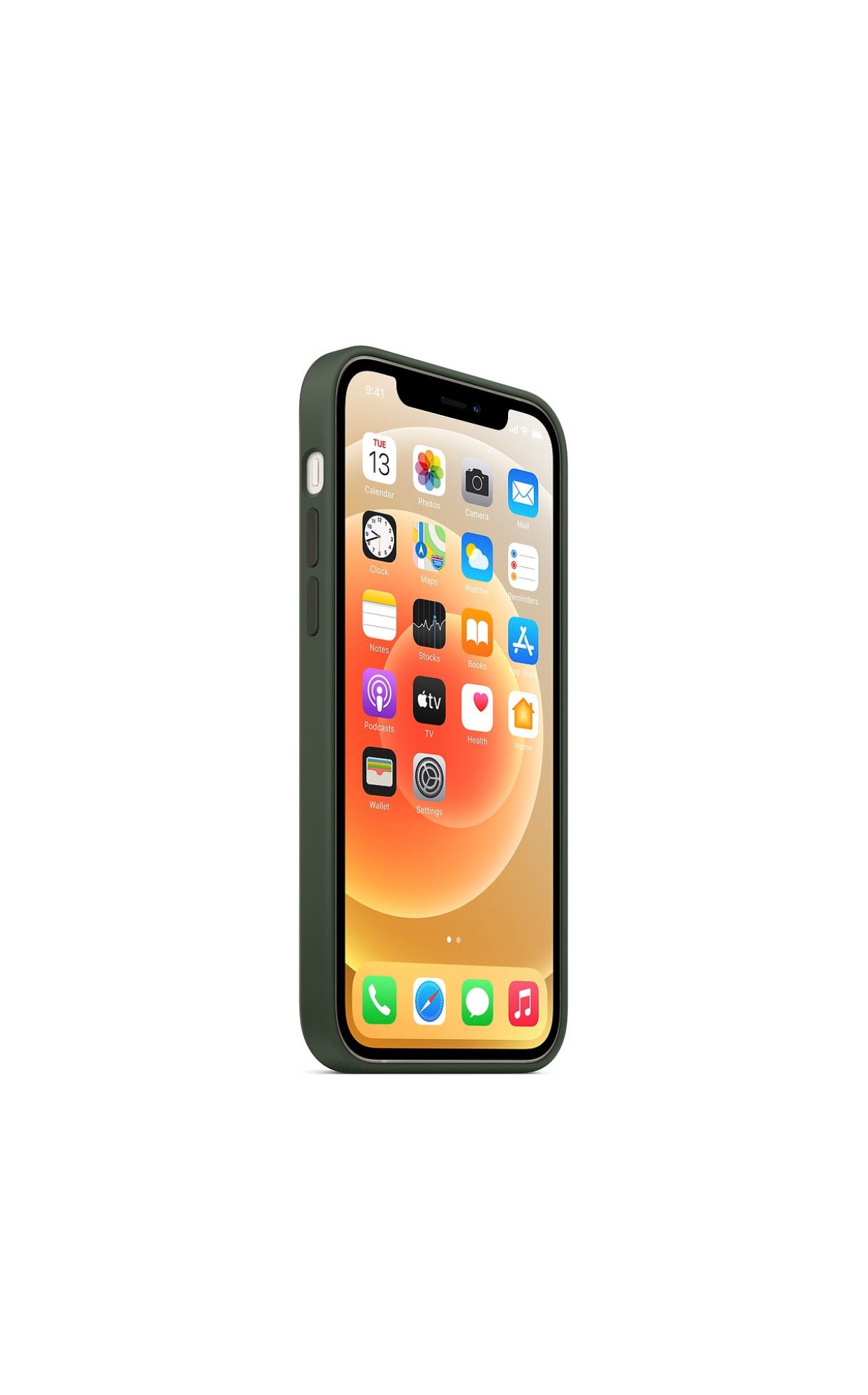 New iPhone 12 | 12 Pro Silicone Case  with magsafe - Cyprus Green - ROOYAS